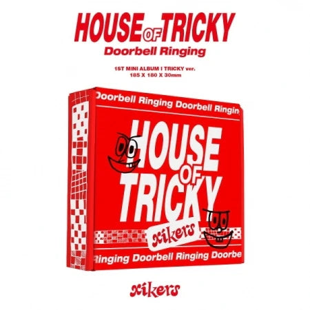 XIKERS- 1st Mini Album [HOUSE OF TRICKY : DOORBELL RINGING]