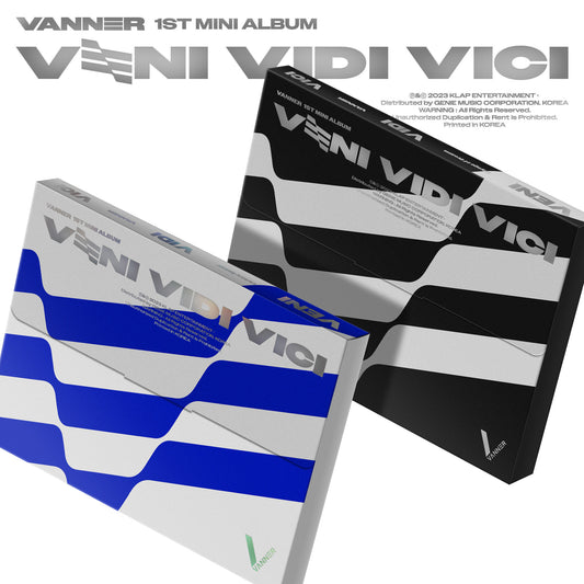 VANNER - 1ST MINI ALBUM VENI VIDI VICI + Photocard